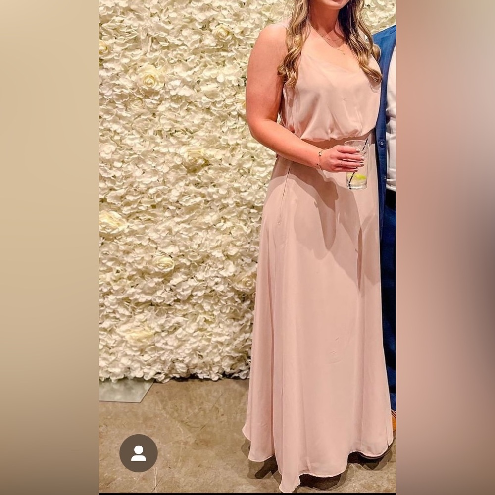 Birdie Grey Bridesmaid Dress Taupe - Medium - Picture 4 of 4